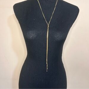 Elegant Gold long Necklace